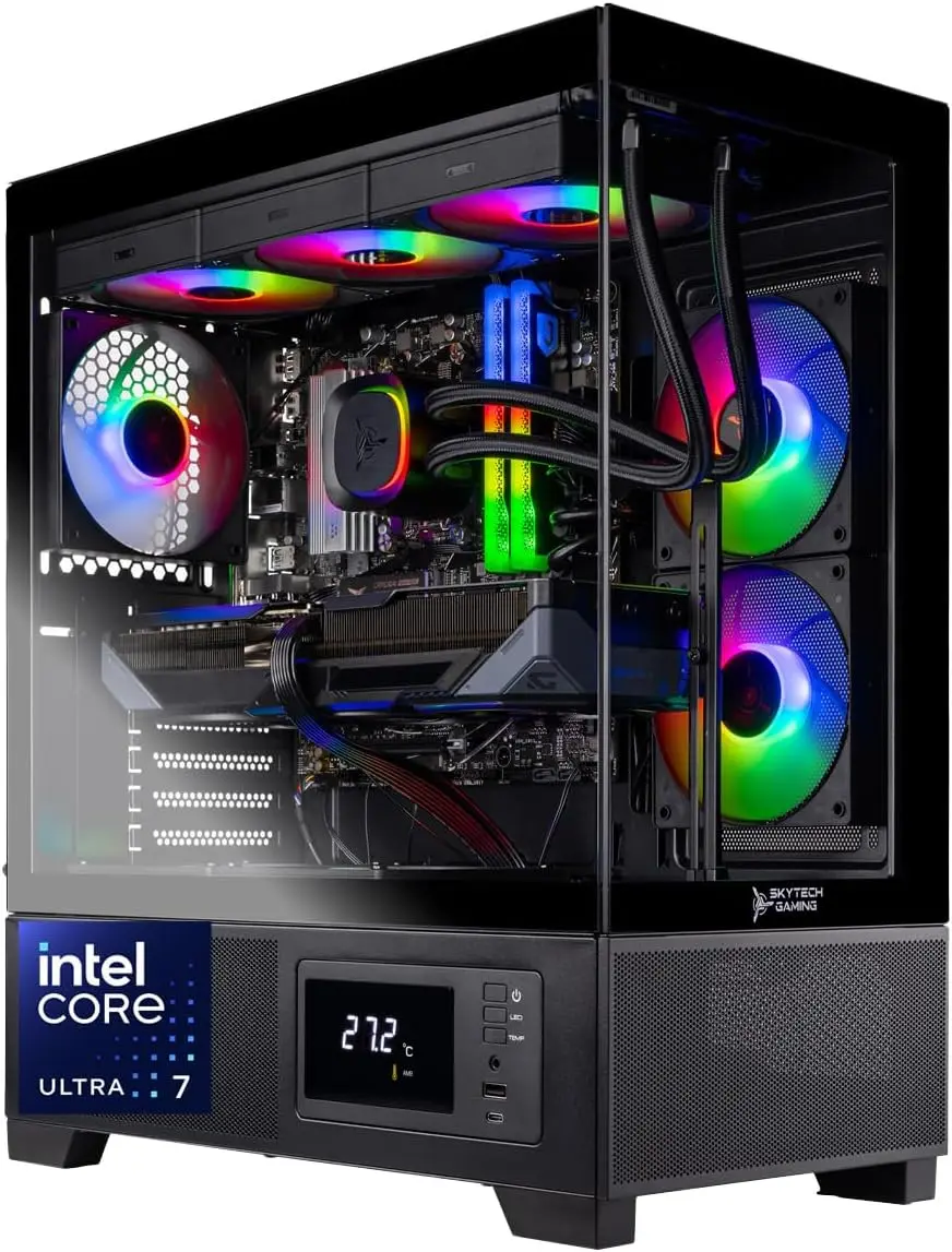 Pc Gaming Intel - كمبيوتر سطح المكتب سكايتك جيمنج أزور