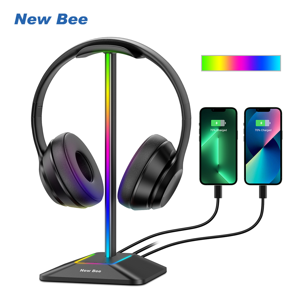 Gaming Headset - جديد Bee Z8 RGB سماعات حامل