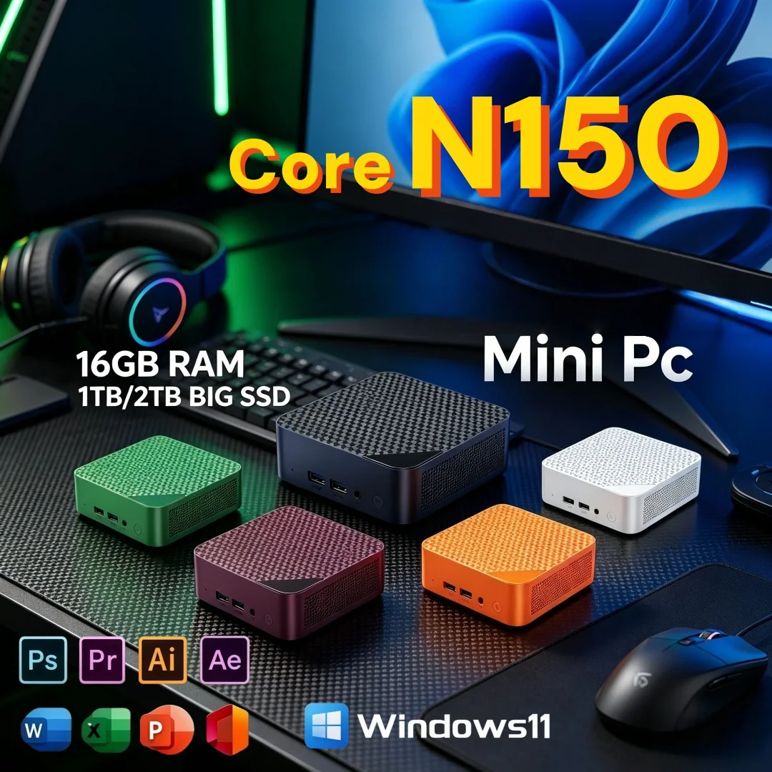 Pc Gaming Online - جهاز كمبيوتر صغير Core N150 قوي