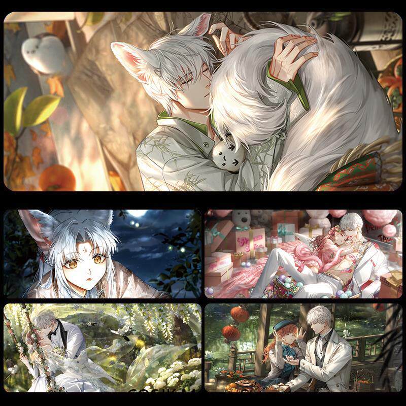 Japan Pc Gaming - لوحة ماوس ألعاب كبيرة بتصميم أنمي