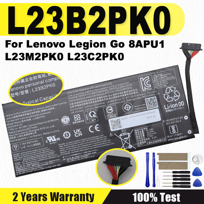 Pc Gaming Legion - بطارية L23B2PK0 جديدة تمامًا 7.76 فولت