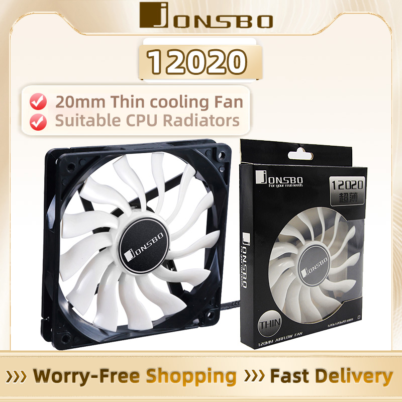 JONSBO 12020 120mm DC 12V 3Pin - مراجعة Pc Gaming Ultra وسعره