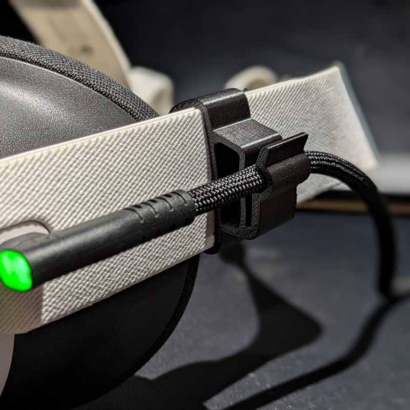 مشبك إدارة كابلات الواقع الافت - مراجعة Gaming Headset وسعره
