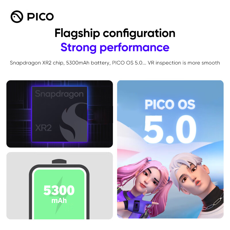 نظارة الواقع الافتراضي Pico 4  - مراجعة Gaming Headset وسعره