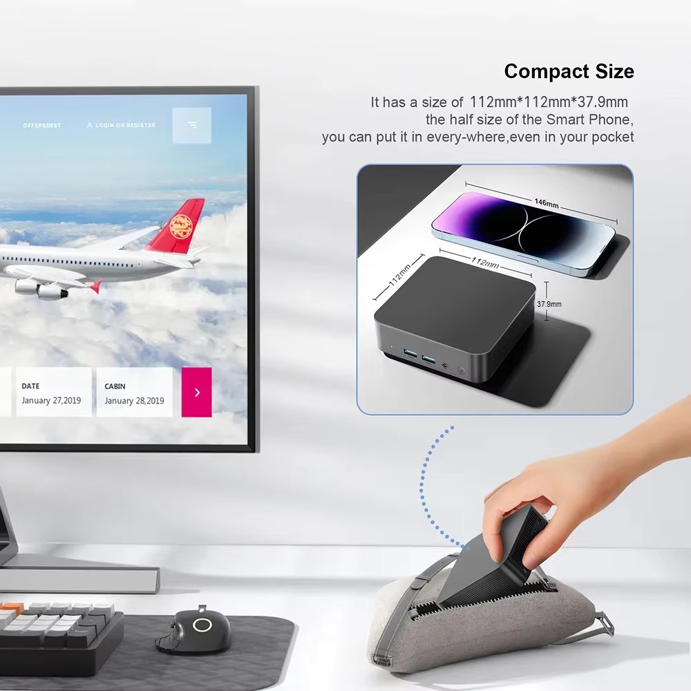 كمبيوتر ميني محمول للألعاب من  - مراجعة Pc Gaming Second وسعره