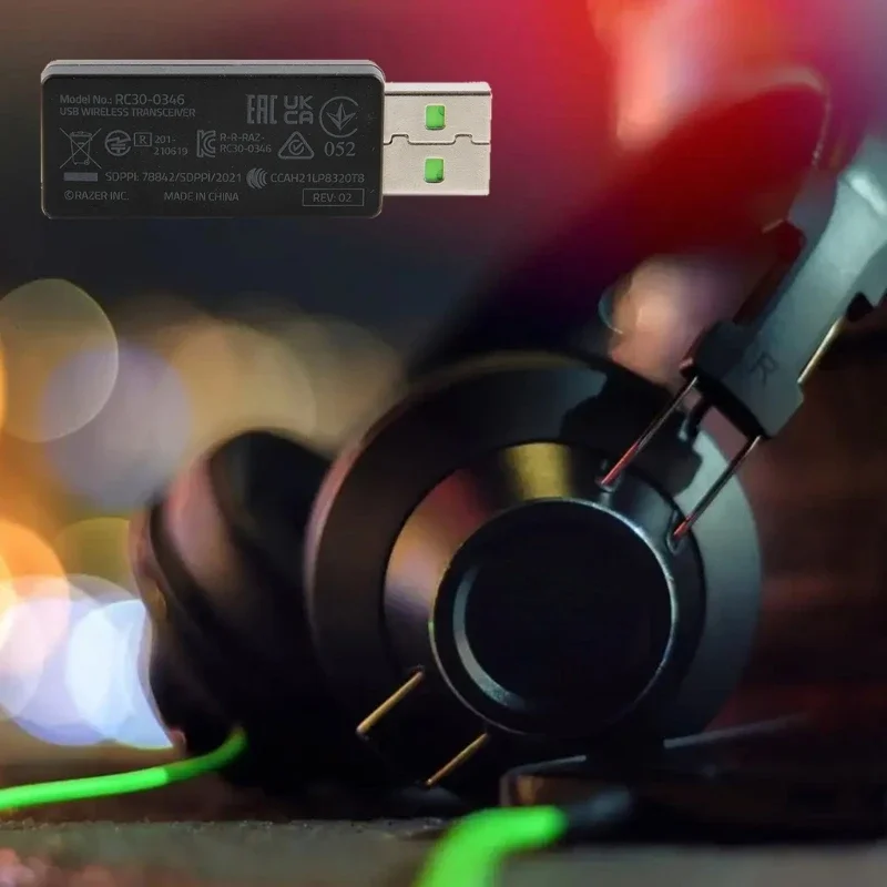 USB استقبال لاسلكي دونغل ل راز - مراجعة Gaming Headset وسعره
