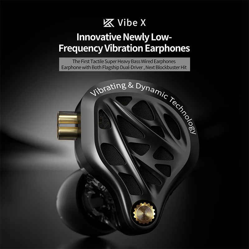 سماعات أذن KZ Vibe X مع اهتزاز - مراجعة Gaming Headset وسعره