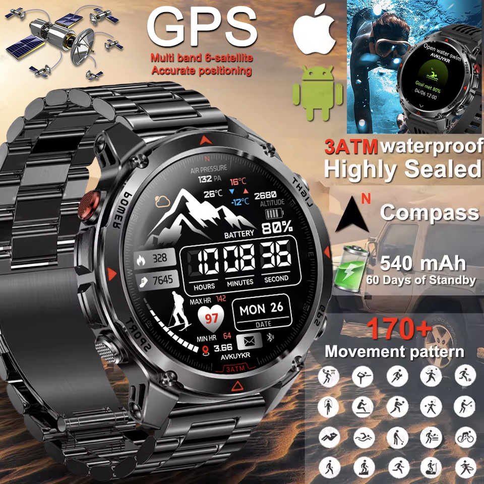 مغامرة GPS SmartWatch المدمج ف - مراجعة High Refresh Monitor وسعره