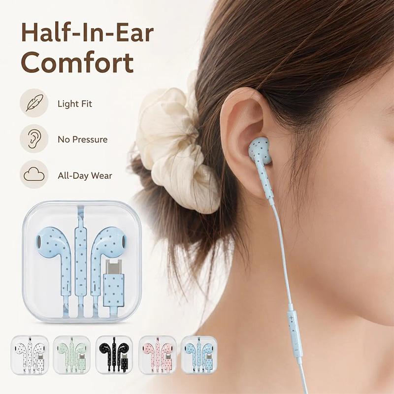 سماعات أذن لطيفة بنقاط البولكا - مراجعة Gaming Headset وسعره