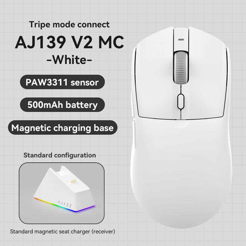 ماوس AJAZZ AJ139 V2 MC لاسلكي  - مراجعة Pc Gaming Ultra وسعره
