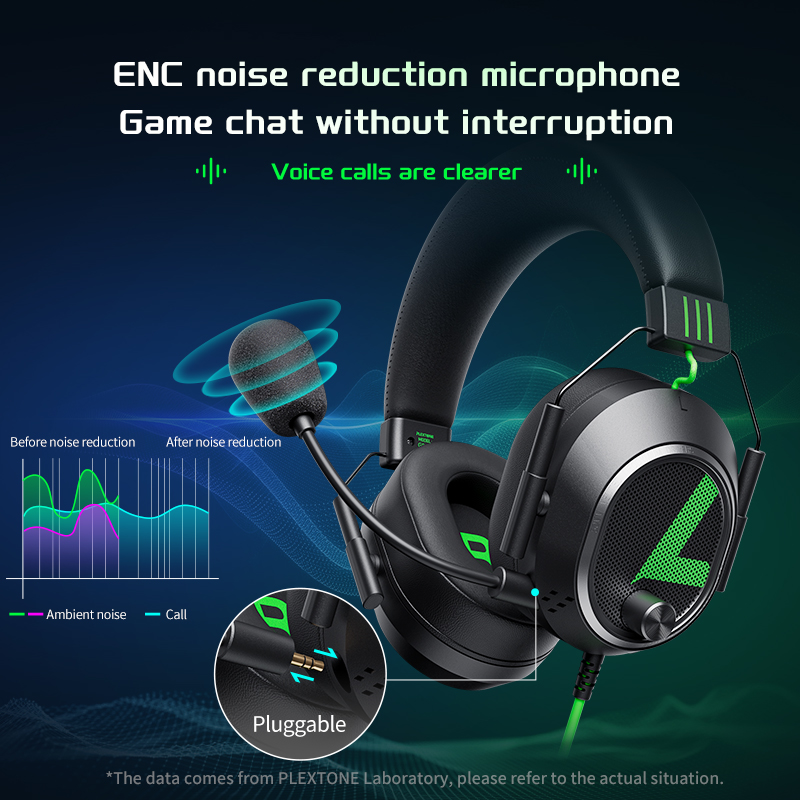 PLEXTONE G810 رائجة البيع سماع - مراجعة Gaming Headset وسعره