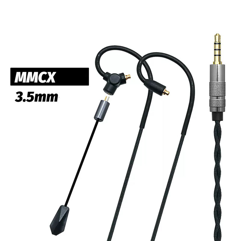 كابل سماعة ألعاب 0.78 QDC MMCX - مراجعة Gaming Headset وسعره