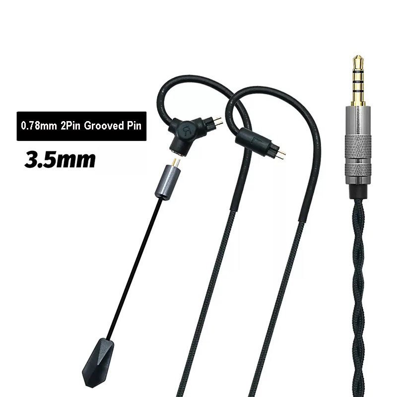 كابل سماعة ألعاب 0.78 QDC MMCX - مراجعة Gaming Headset وسعره